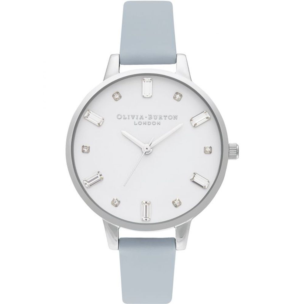 Orologio Olivia Burton in pelle sintetica blu