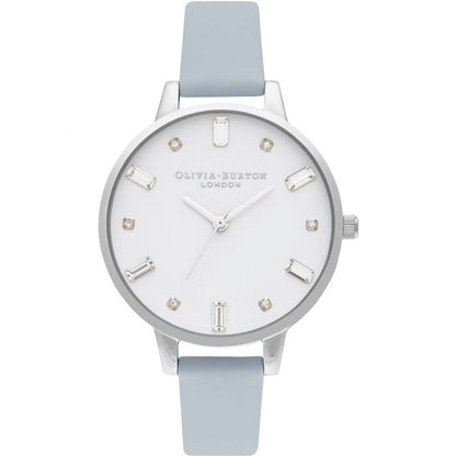 Orologio Olivia Burton in pelle sintetica blu