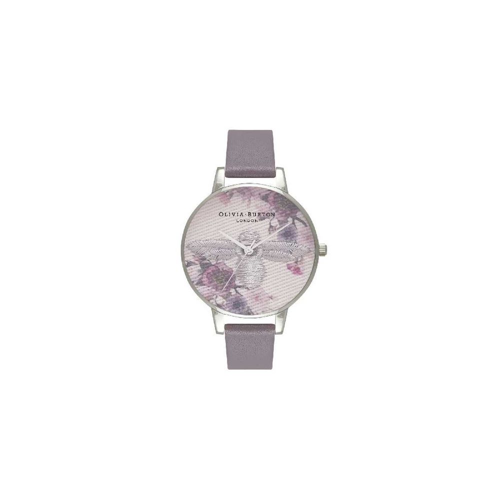Orologio Olivia Burton in pelle sintetica grigia