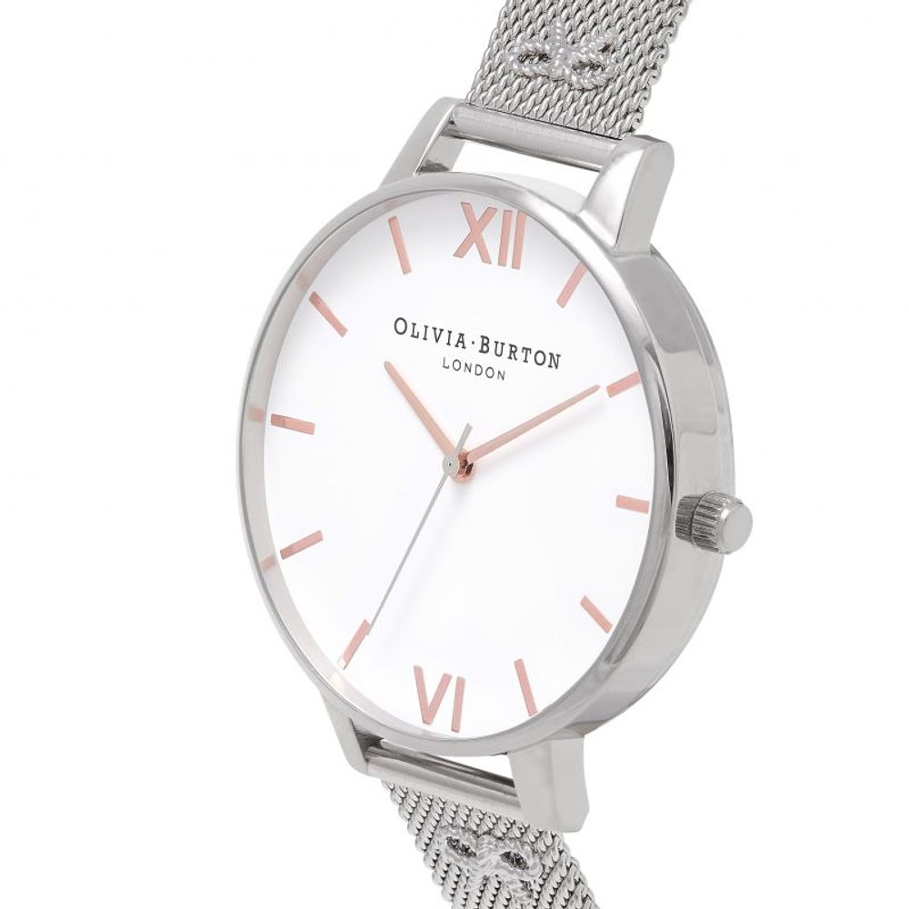 Orologio Olivia Burton in acciaio argentato