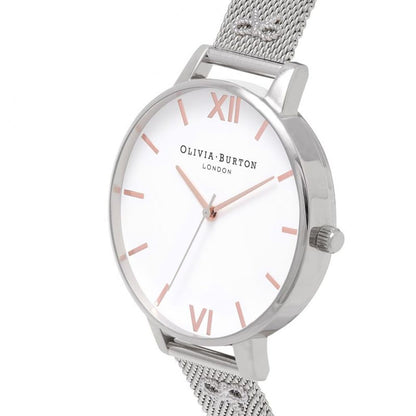 Orologio Olivia Burton in acciaio argentato