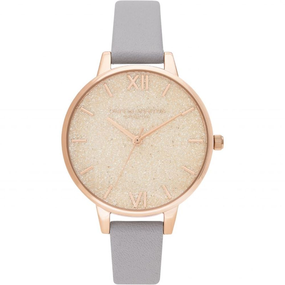 Orologio Olivia Burton in pelle sintetica grigia