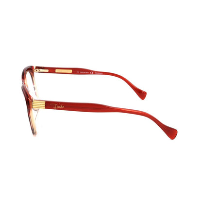 Montature in plastica rossa Emilio Pucci