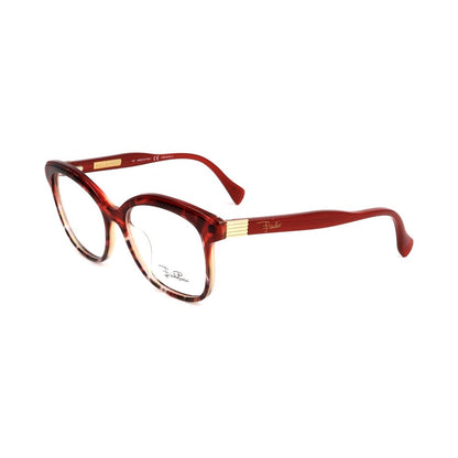 Montature in plastica rossa Emilio Pucci