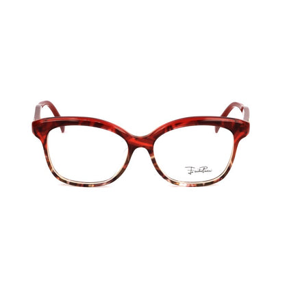 Montature in plastica rossa Emilio Pucci