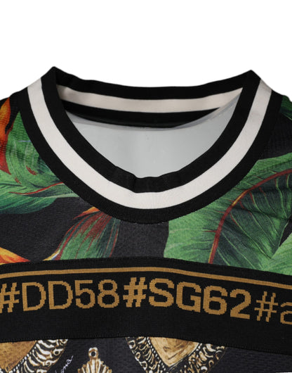 Dolce & Gabbana Multicolor Tropical Sleeveless Tank T-shirt