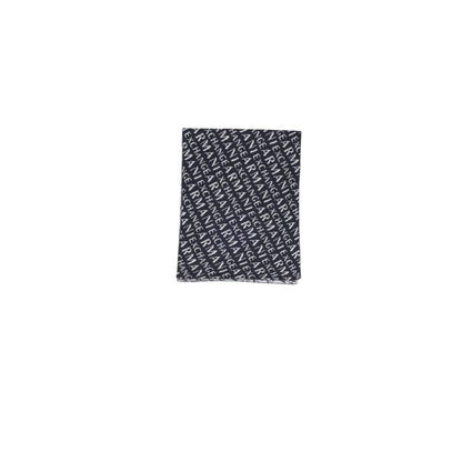 Sciarpa in poliammide blu Armani Exchange