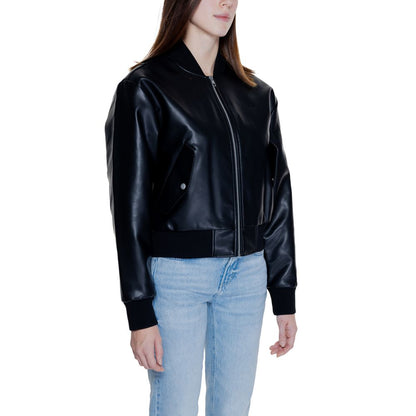 Calvin Klein Jeans Black Polyethylene Jackets & Coat