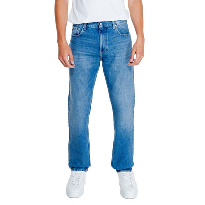 Calvin Klein Jeans Azzurro BETTER Cotton INITIATIVE Jeans e Pantaloni