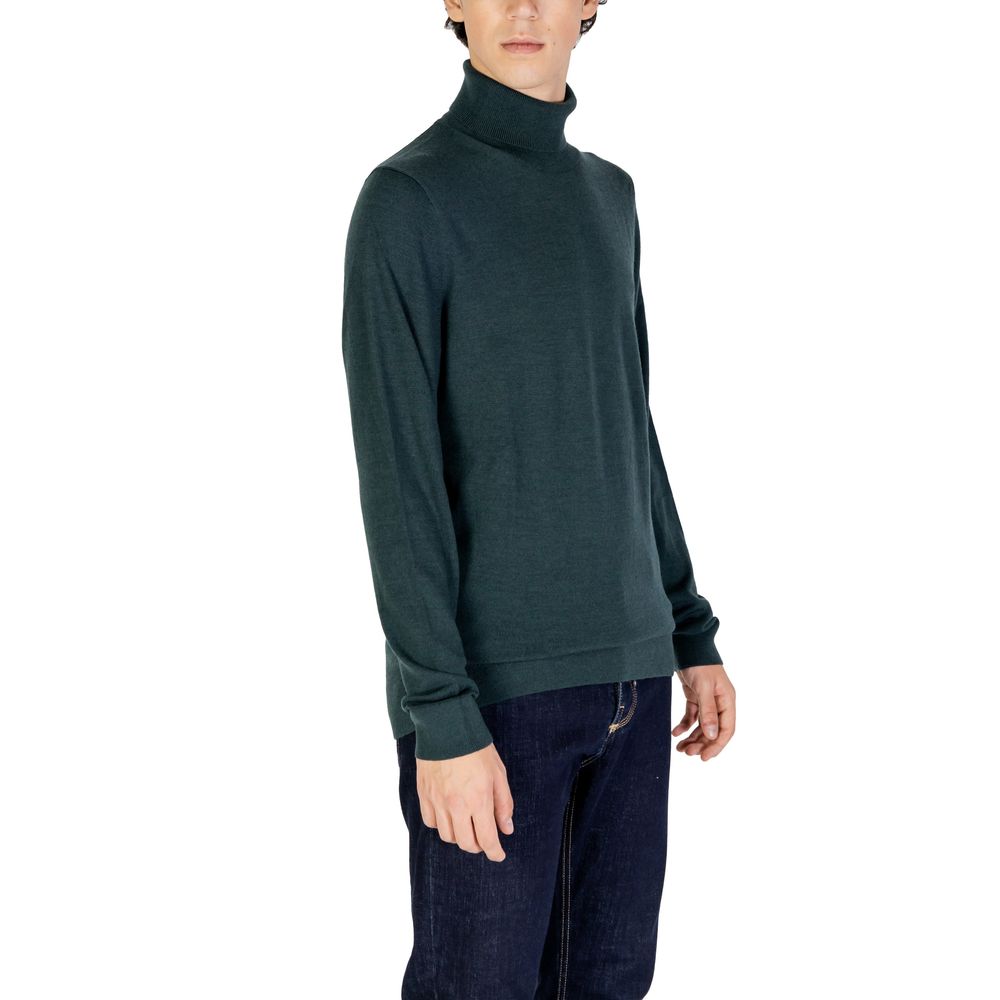 Maglione in lana verde Calvin Klein