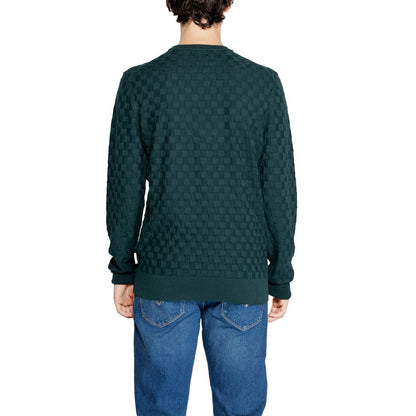 T-shirt in cotone verde Calvin Klein