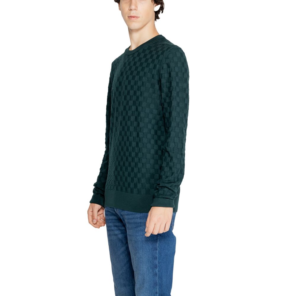 T-shirt in cotone verde Calvin Klein