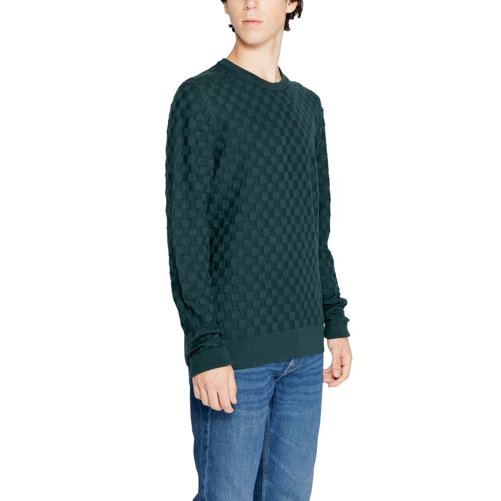 T-shirt in cotone verde Calvin Klein