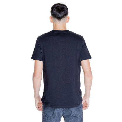 T-shirt in cotone nero Peuterey