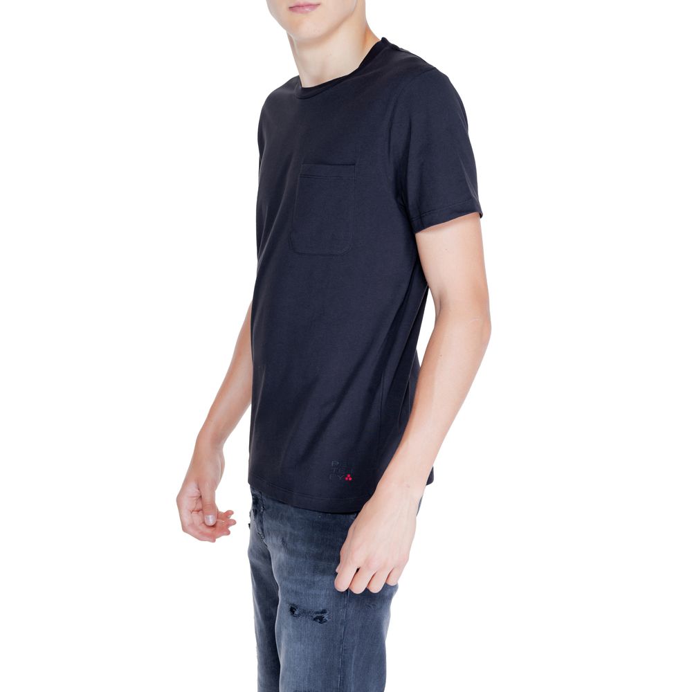 T-shirt in cotone nero Peuterey