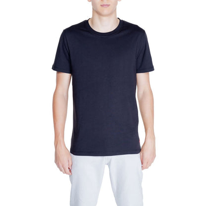 T-shirt in cotone nero Peuterey