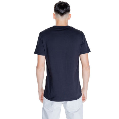 T-shirt in cotone nero Peuterey