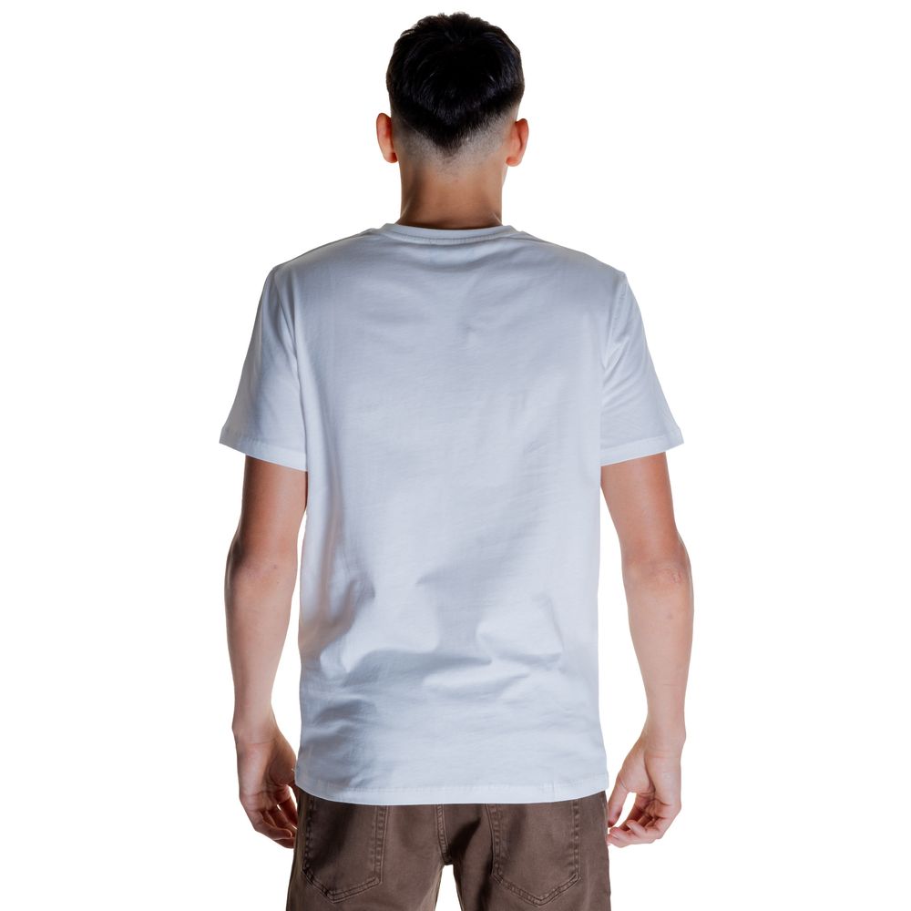 T-shirt in cotone bianco Peuterey