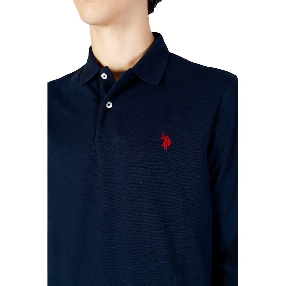 US POLO ASSN. Maglietta in cotone blu