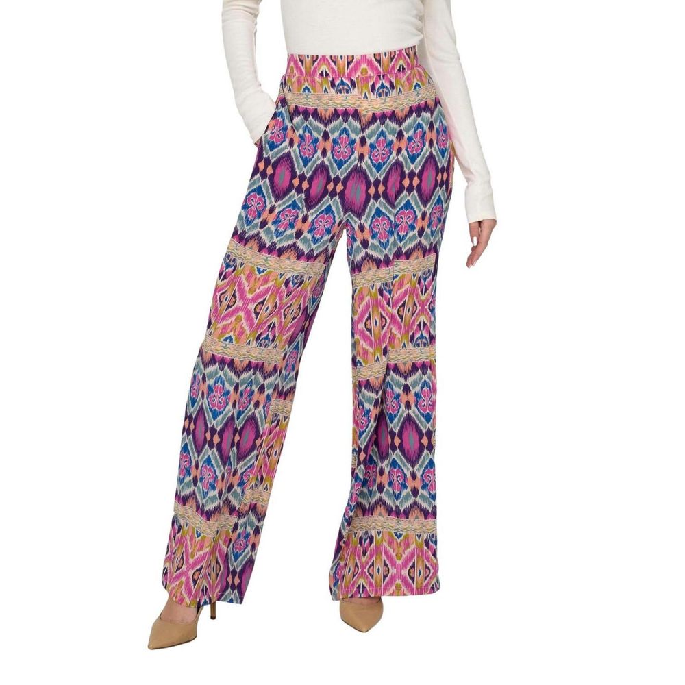 Only Multicolor Polyester Polyester Jeans & Pant