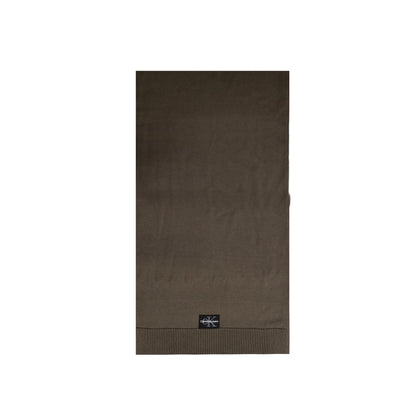 Calvin Klein Jeans Sciarpa di cotone marrone