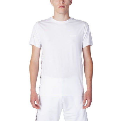 T-shirt in cotone bianco Moschino