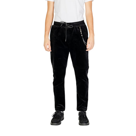 Gianni Lupo Jeans e Pantaloni in Cotone Nero