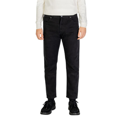 Gianni Lupo Jeans e Pantaloni in Cotone Nero