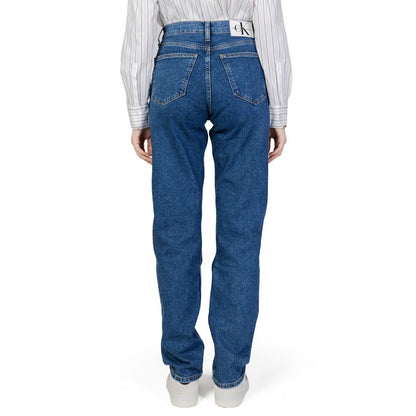 Calvin Klein Jeans Blue Cotton Jeans & Pant