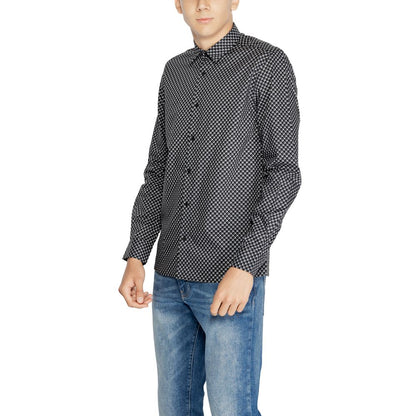 Antony Morato Gray Cotton Shirt