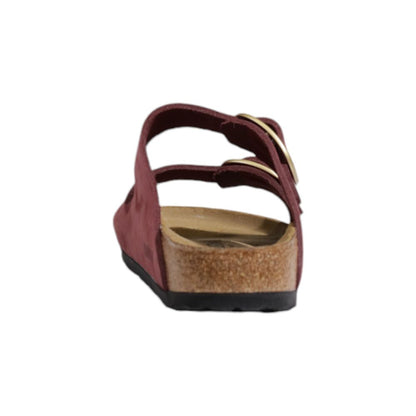 Birkenstock Pink Nubuck Leather Sandal