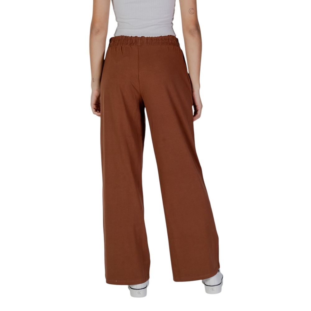 B.Young Brown Cotton Jeans & Pant