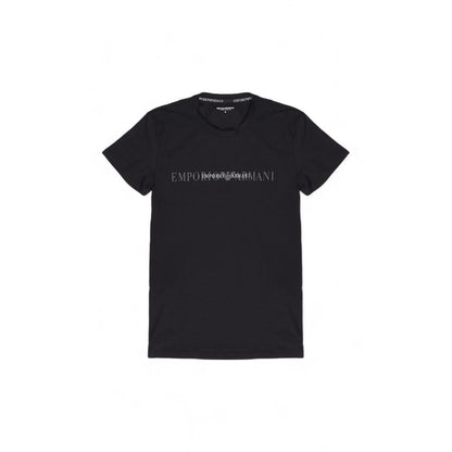 Emporio Armani Underwear T-shirt nera in cotone