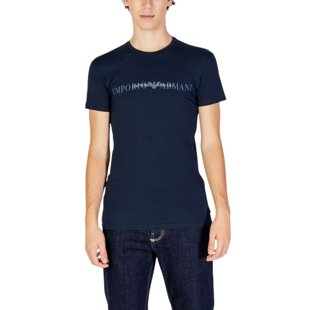 Emporio Armani Underwear T-shirt in cotone blu