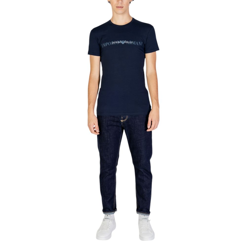 Emporio Armani Underwear T-shirt in cotone blu