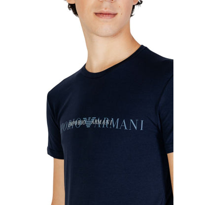 Emporio Armani Underwear T-shirt in cotone blu