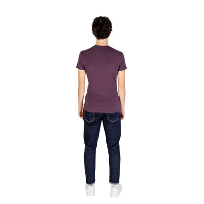 Emporio Armani Underwear T-shirt in cotone viola