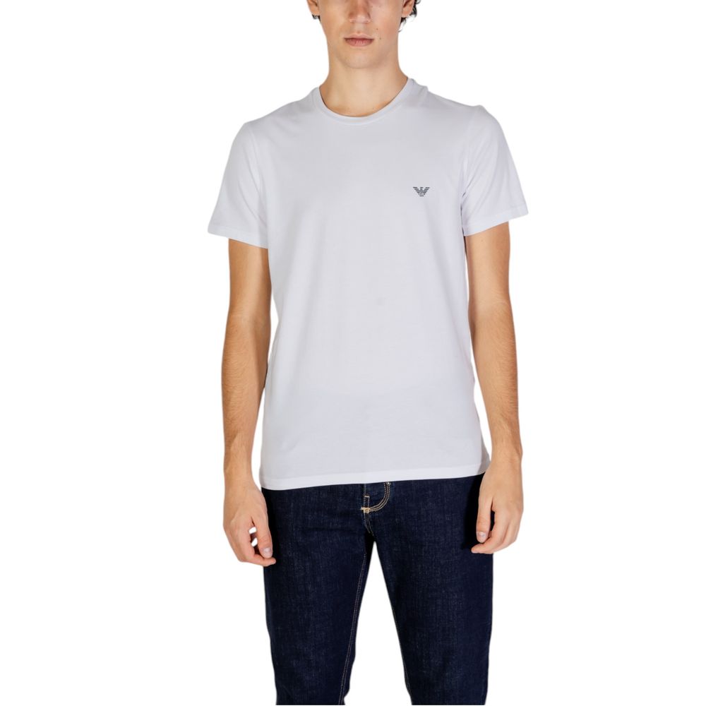 Emporio Armani Underwear White Modal T-Shirt