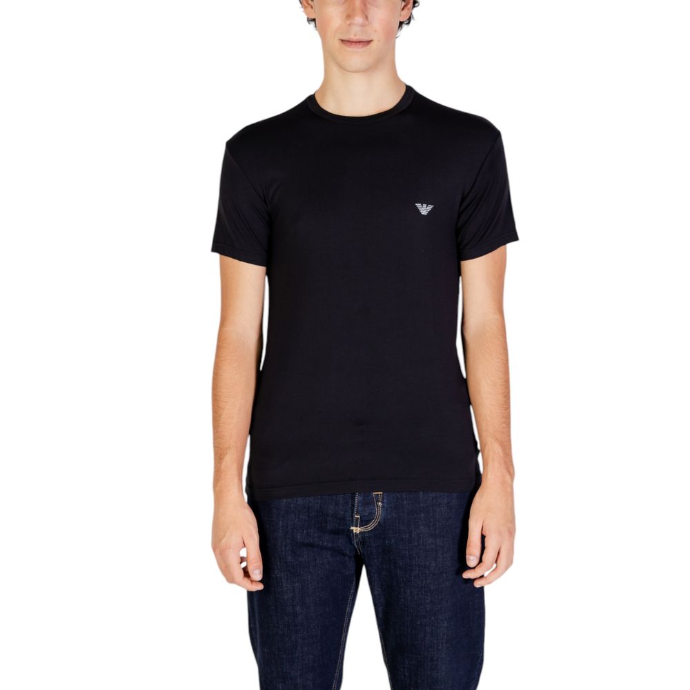 Emporio Armani Underwear T-shirt nera in modal