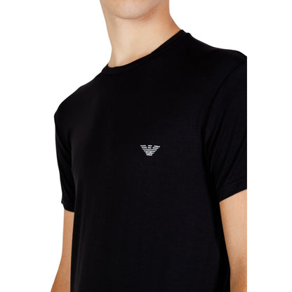 Emporio Armani Underwear T-shirt nera in modal