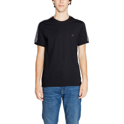 Emporio Armani Underwear T-shirt nera in cotone