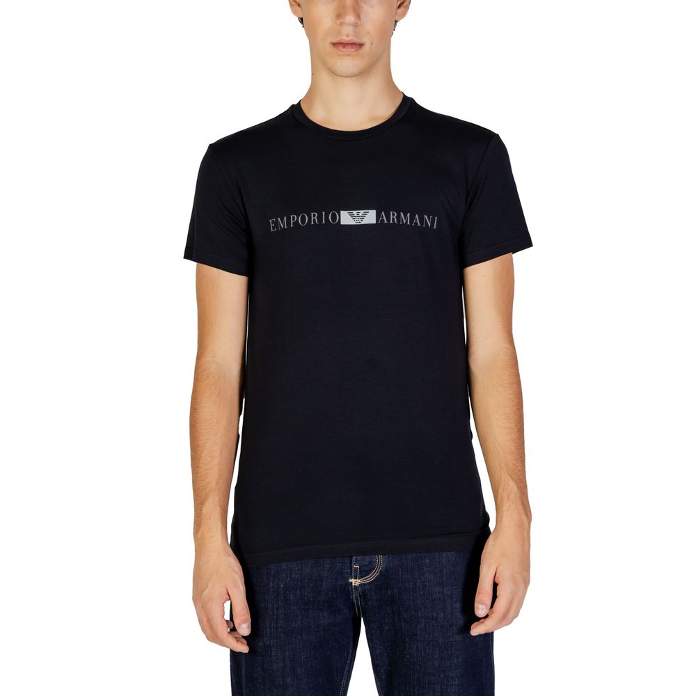 Emporio Armani Underwear T-shirt nera in cotone