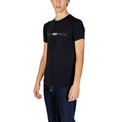 Emporio Armani Underwear T-shirt nera in cotone