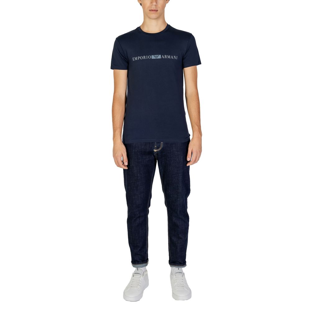 Emporio Armani Underwear T-shirt in cotone blu