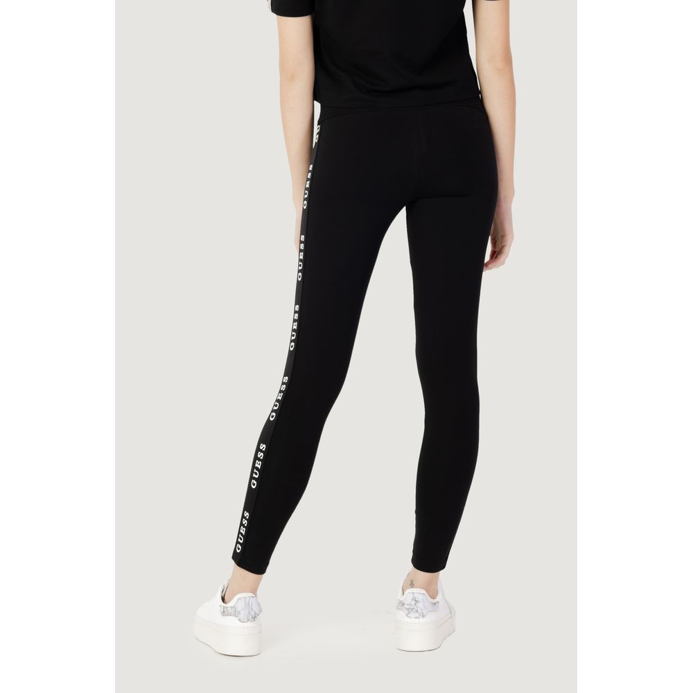 Guess Active Black Cotton Jeans & Pant