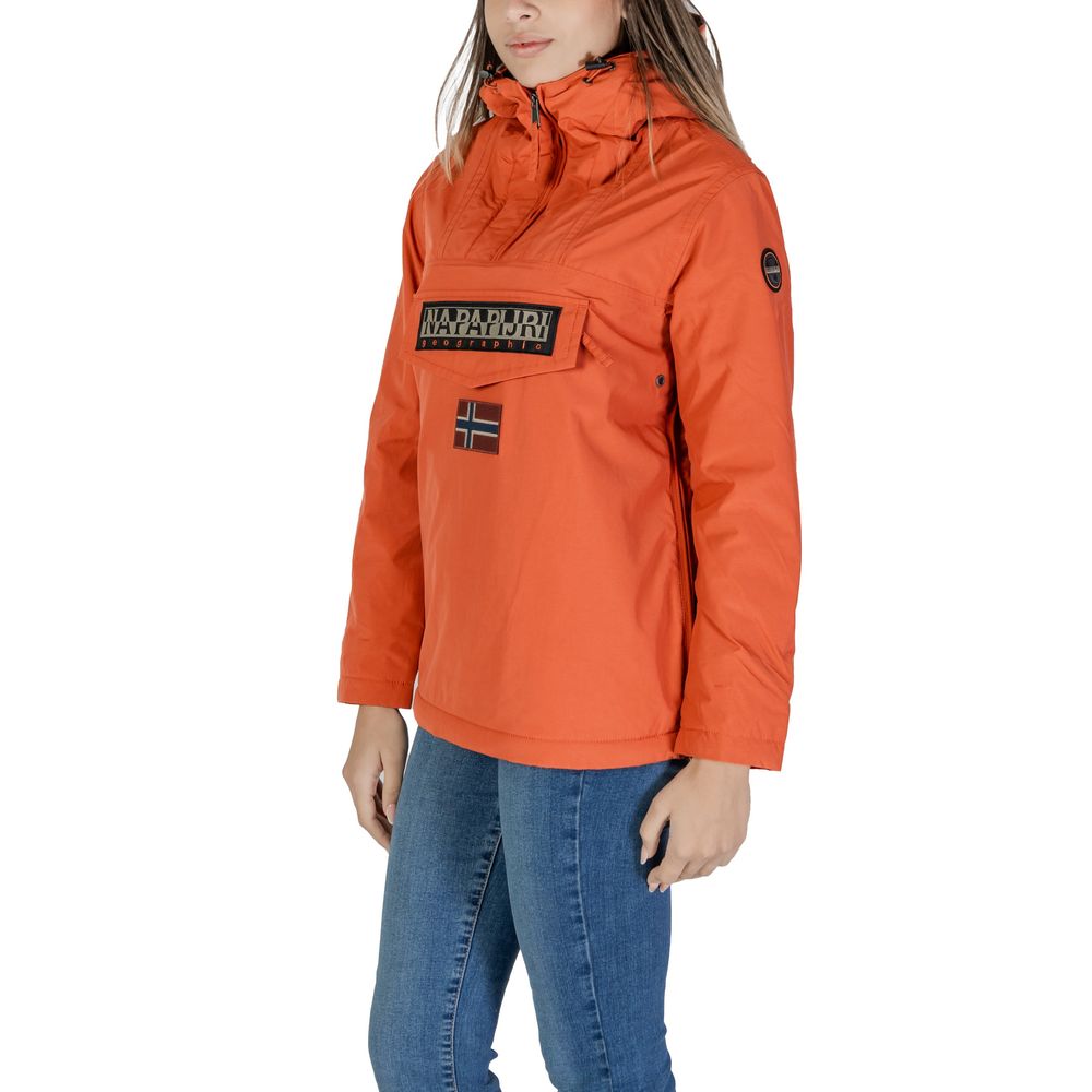 Napapijri Red Polyester Jackets & Coat