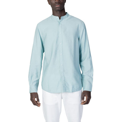 Camicia Antony Morato in viscosa verde