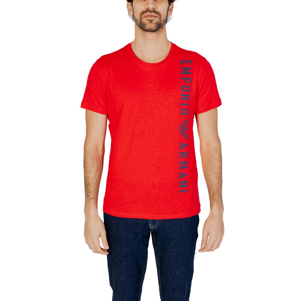 Emporio Armani Underwear T-shirt in cotone rosso