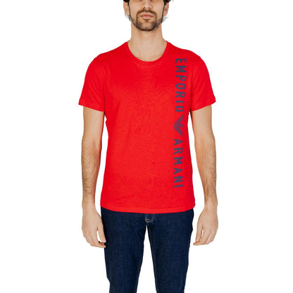 Emporio Armani Underwear T-shirt in cotone rosso