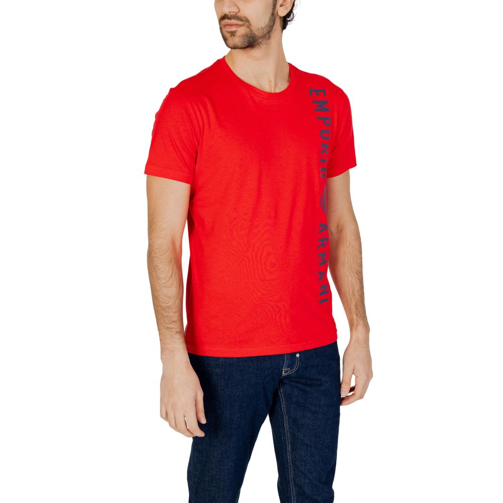 Emporio Armani Underwear T-shirt in cotone rosso